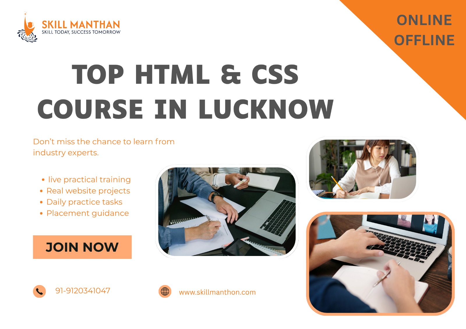 Top HTML & CSS Course in Lucknow — Complete Guide for Students